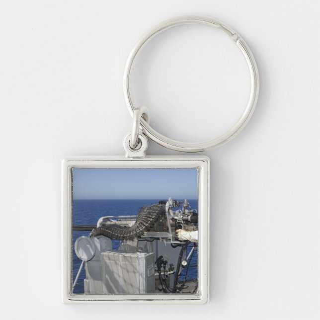 A US Navy Gunner's Mate Keychain (Front)