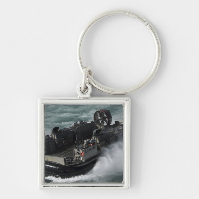 A US Navy Landing Craft Air Cushion Keychain (Front)