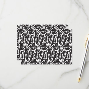 A variety of fresh vegetables, including tomatoes, RSVP card