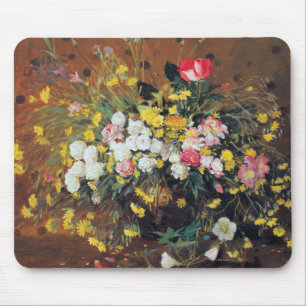 A Vase of Flowers Mouse Pad
