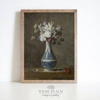 A Vase of Flowers vintage painting by Jean-Baptist Poster