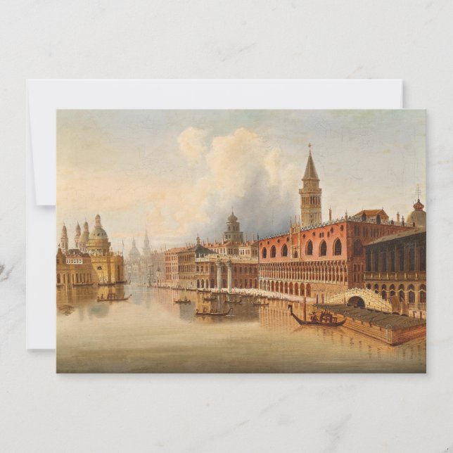 A Venetian Scene | Johann Wilhelm Jankowsky (Front)