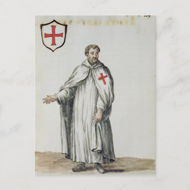A Venetian Templar Postcard (Front)