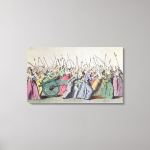 A Versailles, A Versailles' March of the Women Canvas Print