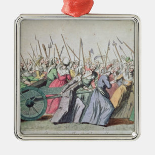 A Versailles, A Versailles' March of the Women Metal Ornament