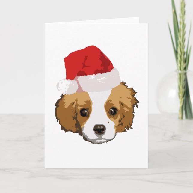 A Very Cavalier Christmas Card (Front)
