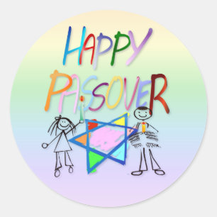 A Very Colourful Passover Stickers