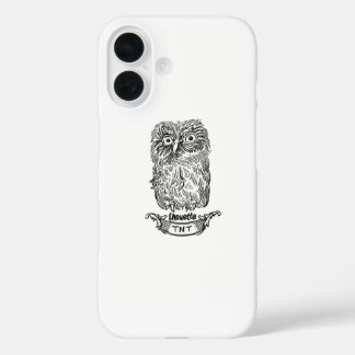 a very cool owl iPhone 16 case