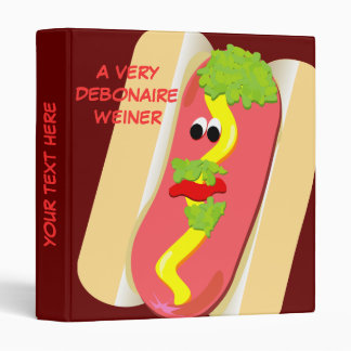 A VERY DEBONAIRE WEINER BINDER