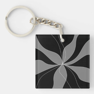 A very elegant and chic night flowers keychains