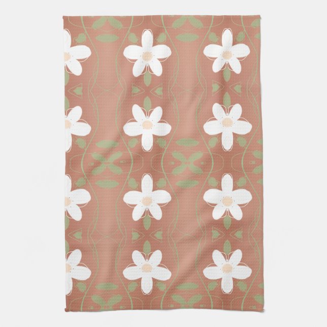 A Very Fancy Tea-Towel With Honey Browns Kitchen Towel (Vertical)