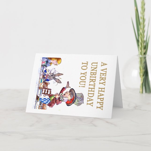 A Very Happy Unbirthday to You! Card (Front)