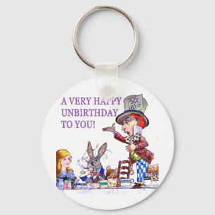 A Very Happy Unbirthday To You! Keychain