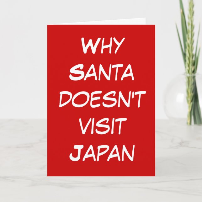 A Very Kancho Christmas Card (Front)