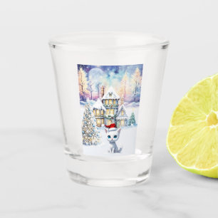 A VERY KIT KAT CHRISTMAS SHOT GLASS