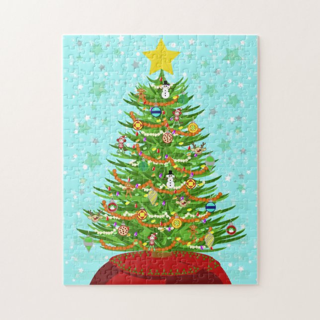 A Very Macabre Christmas Tree Puzzle (Vertical)