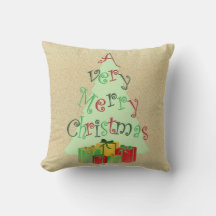 A Very Merry Christmas Burlap-look