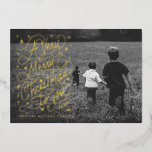 A Very Merry Christmas Hand-Lettering Photo Card<br><div class="desc">Original hand-lettering by Becky Nimoy with sparkly starry snowflakes,  custom background colour; also available in flat ink</div>