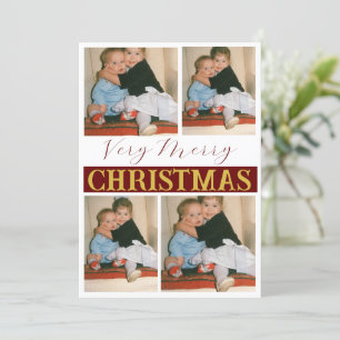 A Very Merry Christmas Holiday Custom Photo