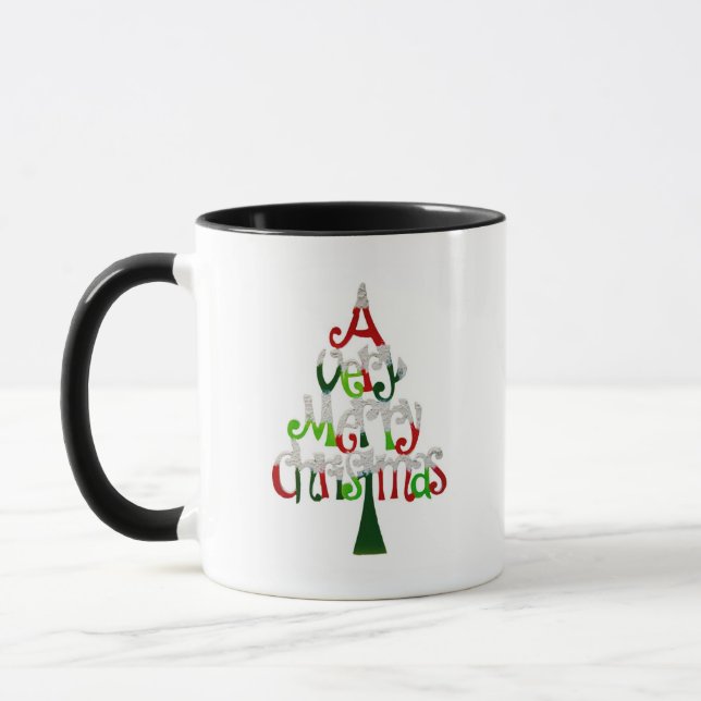A Very Merry Christmas Mug (Left)
