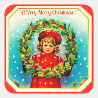 A Very Merry Christmas Sticker