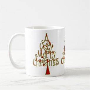 A Very Merry Christmas Tree Coffee Mug