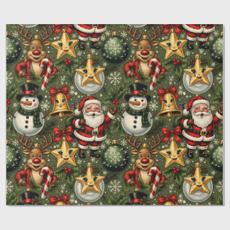 A Very Merry Ornament Party Wrapping Paper