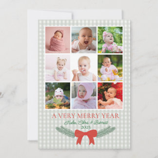 A very Merry Year, Christmas Photo Card