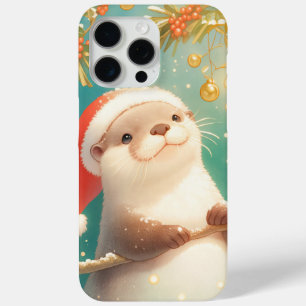 A Very Otter Christmas iPhone 15 Pro Max Case