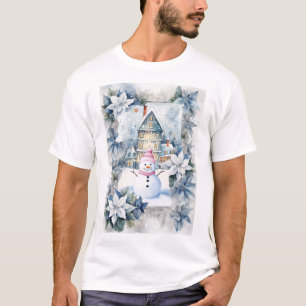A VERY SNOWY CHRISTMAS GREETING T-Shirt