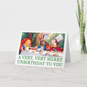 A VERY, VERY MERRY UNBIRTHDAY TO YOU! HOLIDAY CARD