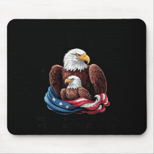 A Veteran Son was Raised by Hero Flag Military Mouse Pad
