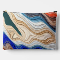 A vibrant colourful fabric groovy pattern accesso