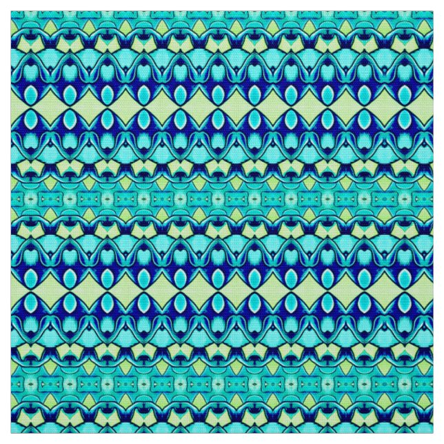A vibrant multicolor classic fabric pattern design (Swatch)