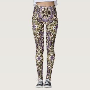 A vibrant multicolor classic "Ratti_Creative_Arts" Leggings
