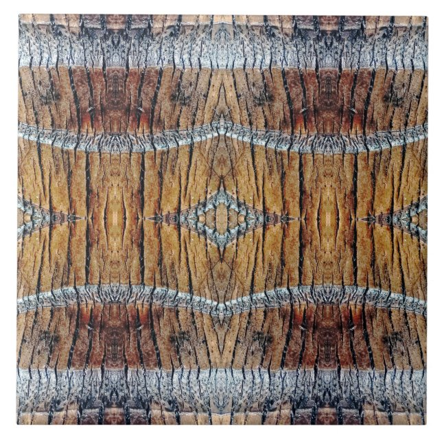 A vibrant wood texture classic design  tile (Front)