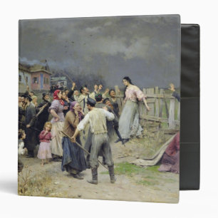A victim of fanaticism, 1899 binder