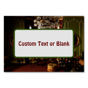 A Victorian Christmas - Customizable Tablecards Table Number