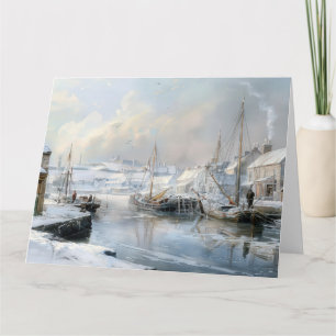  A Victorian Winter's Peace: Christmas Greetings Card