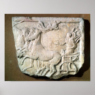 A victory in the four horse chariot race poster