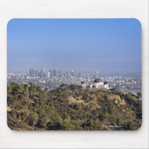 A view from a hiking trail in Griffith Park Mouse Pad