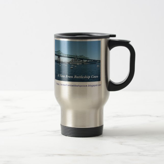 A View From Battleship Cove Mug (Right)