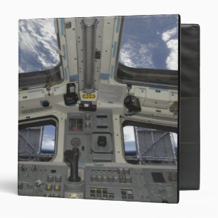 A view from inside the flight deck binder