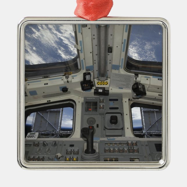 A view from inside the flight deck metal ornament (Front)