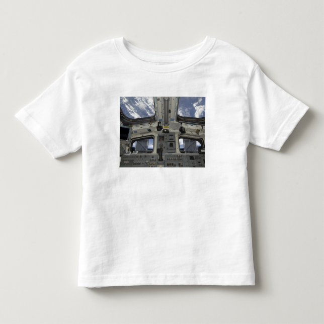 A view from inside the flight deck toddler t-shirt (Front)