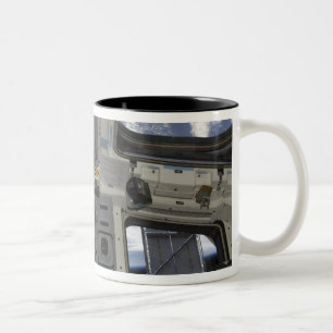 A view from inside the flight deck Two-Tone coffee mug