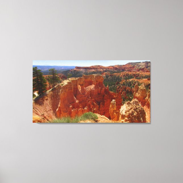 A View From the Edge: A Hoodoo Canvas Print (Front)