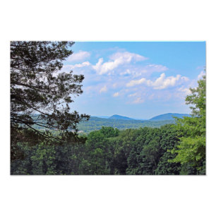 A View From The Mountain Top Photo Print