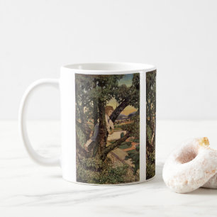 A View From the Trees by Jessie Willcox Smith Coffee Mug