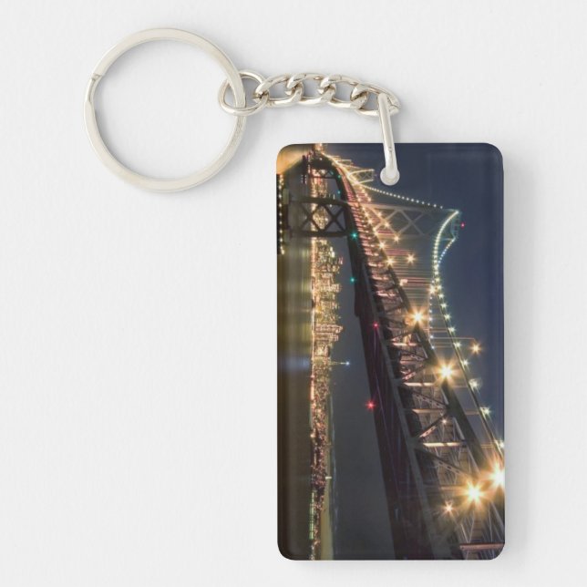 A View From Treasure Island Keychain (Front)